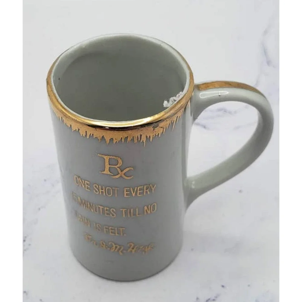 VTG Shot Glass Rx One Shot Every 15 Minutes Till No Pain Is Felt, Dr. I.M. High